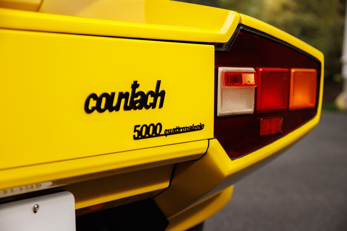 1988 Lamborghini Countach 5000 quattrovalvole