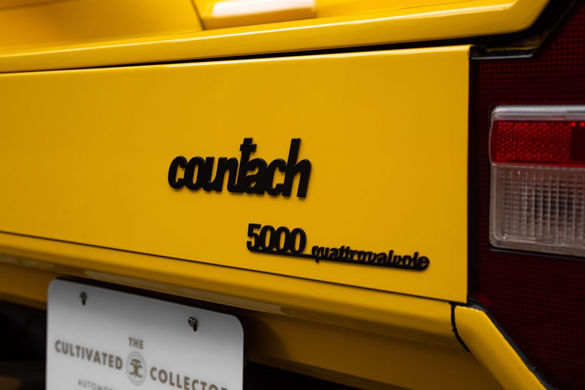 1988 Lamborghini Countach 5000 quattrovalvole