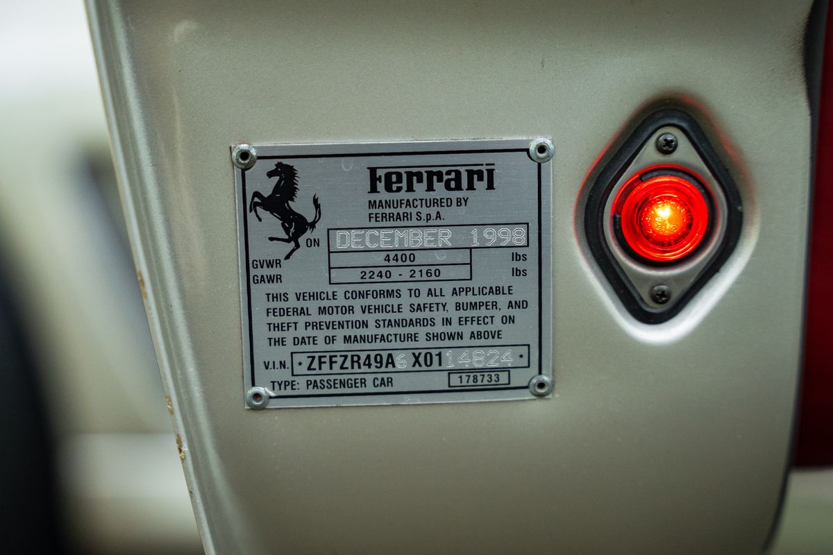 1999 Ferrari 550 Maranello
