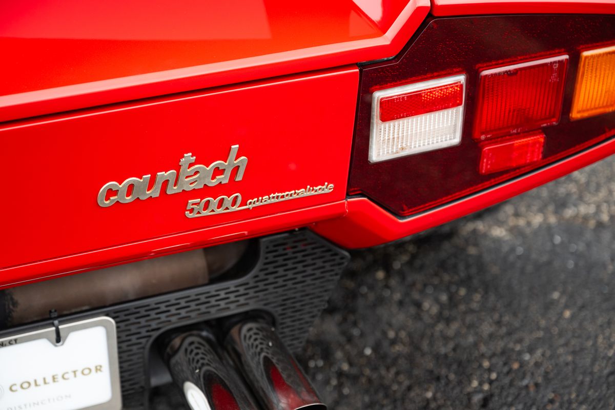 1986 Lamborghini Countach 5000 quattrovalvole