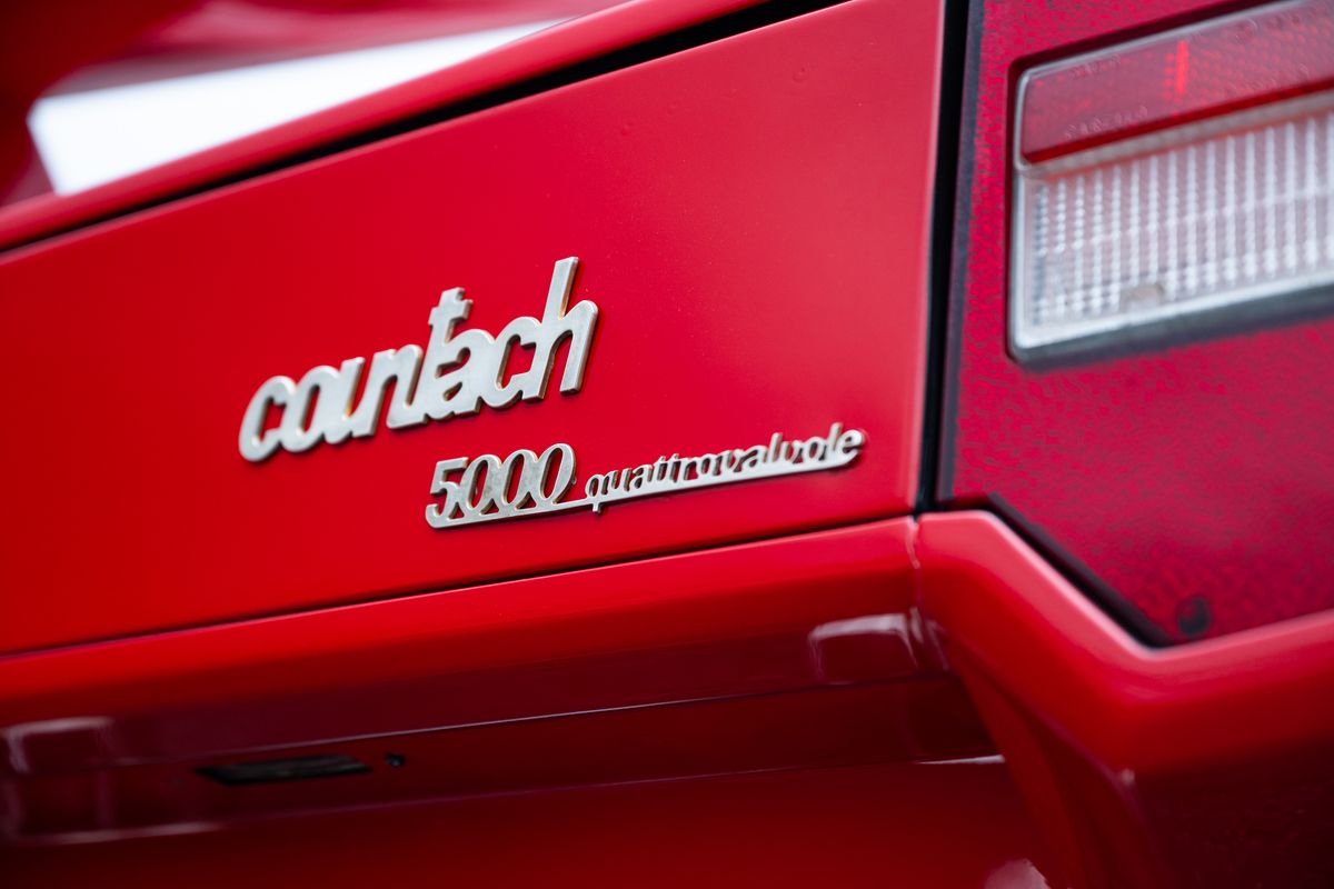 1986 Lamborghini Countach 5000 quattrovalvole