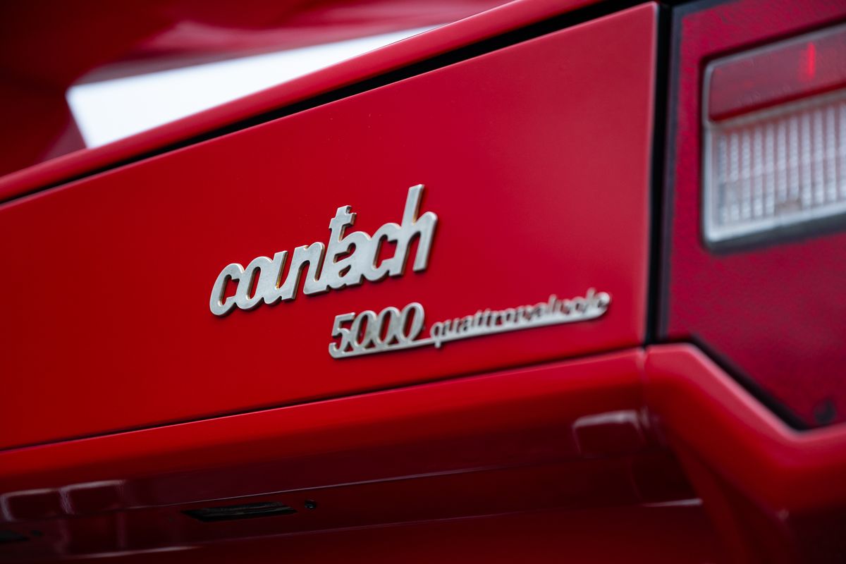 1986 Lamborghini Countach 5000 quattrovalvole