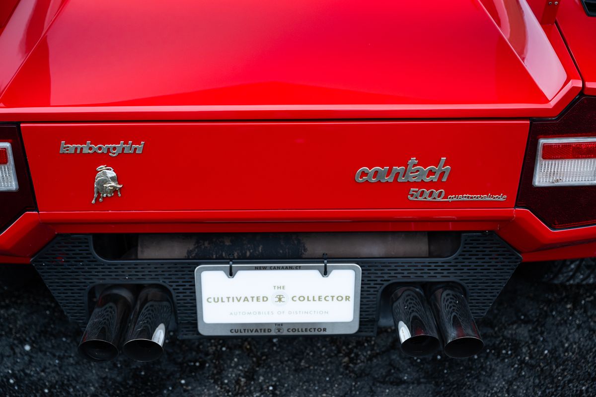 1986 Lamborghini Countach 5000 quattrovalvole
