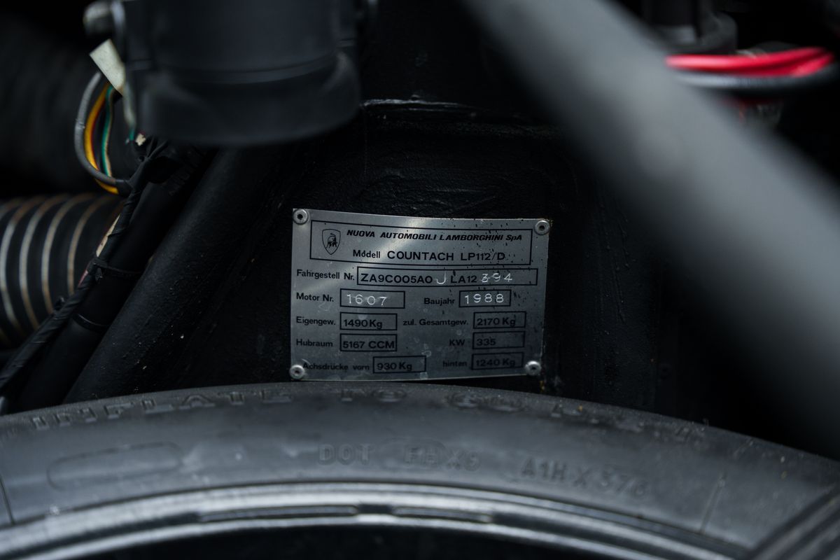 1988 Lamborghini Countach 5000 QV "Downdraft"