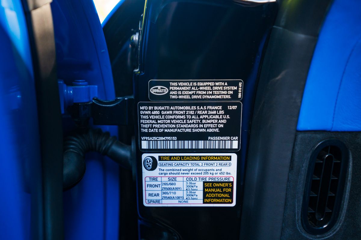 2008 Bugatti Veyron EB 16.4