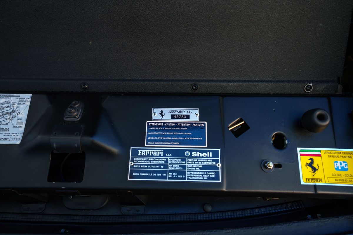 2001 Ferrari 550 Barchetta Pininfarina