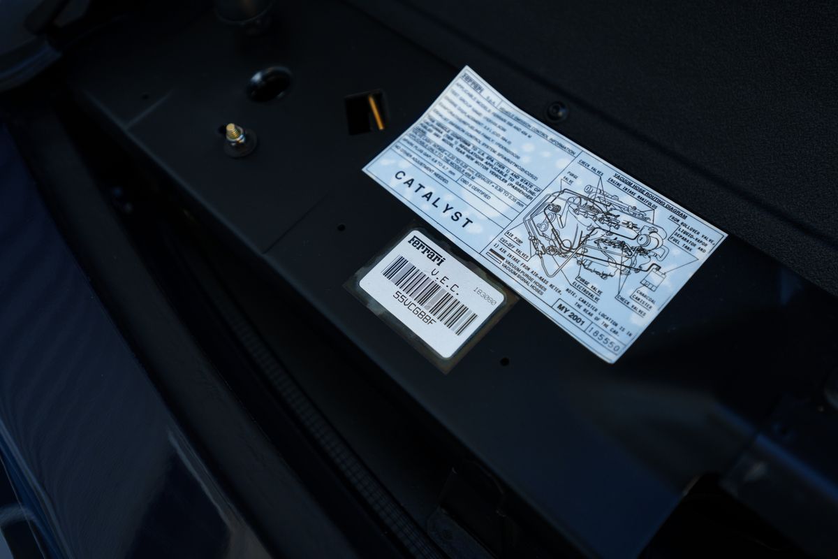 2001 Ferrari 550 Barchetta Pininfarina