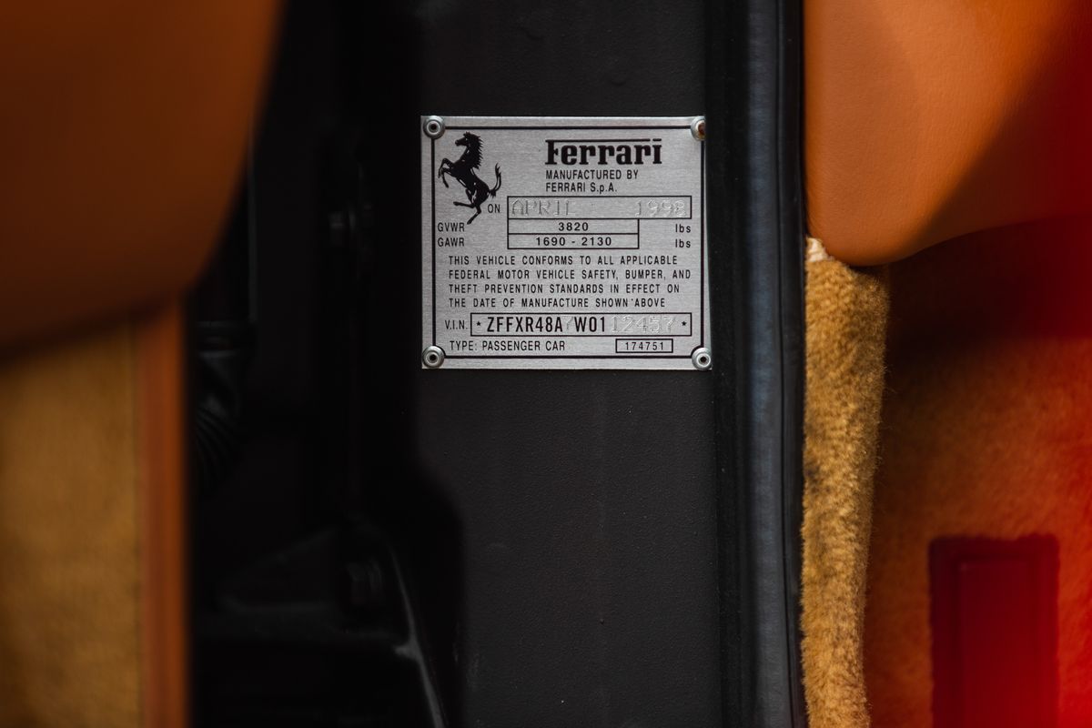 1998 Ferrari F355 Spider F1
