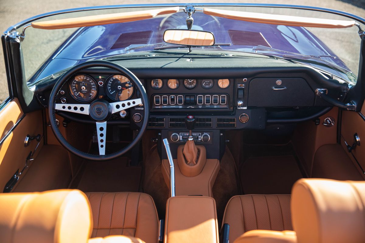 1973 Jaguar XKE V-12 Roadster