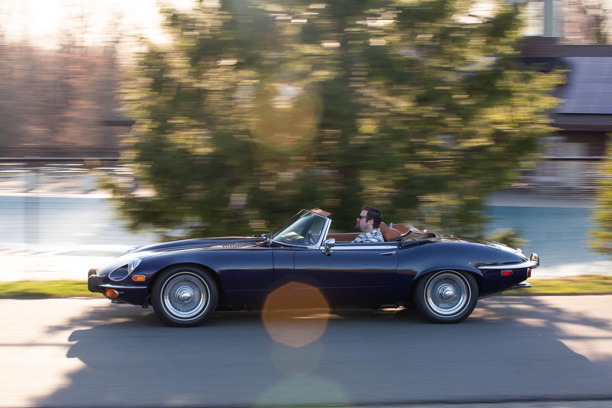 1973 Jaguar XKE V-12 Roadster