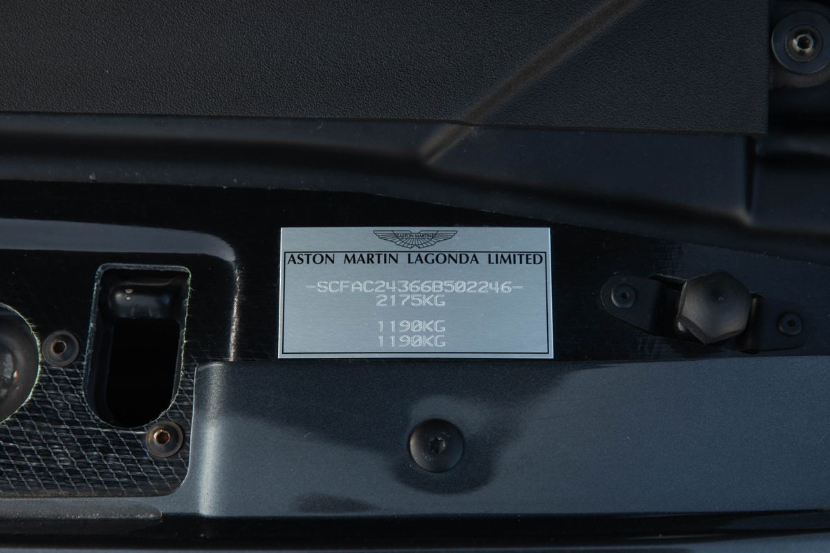 2006 Aston Martin V12 Vanquish S 6-Speed Manual