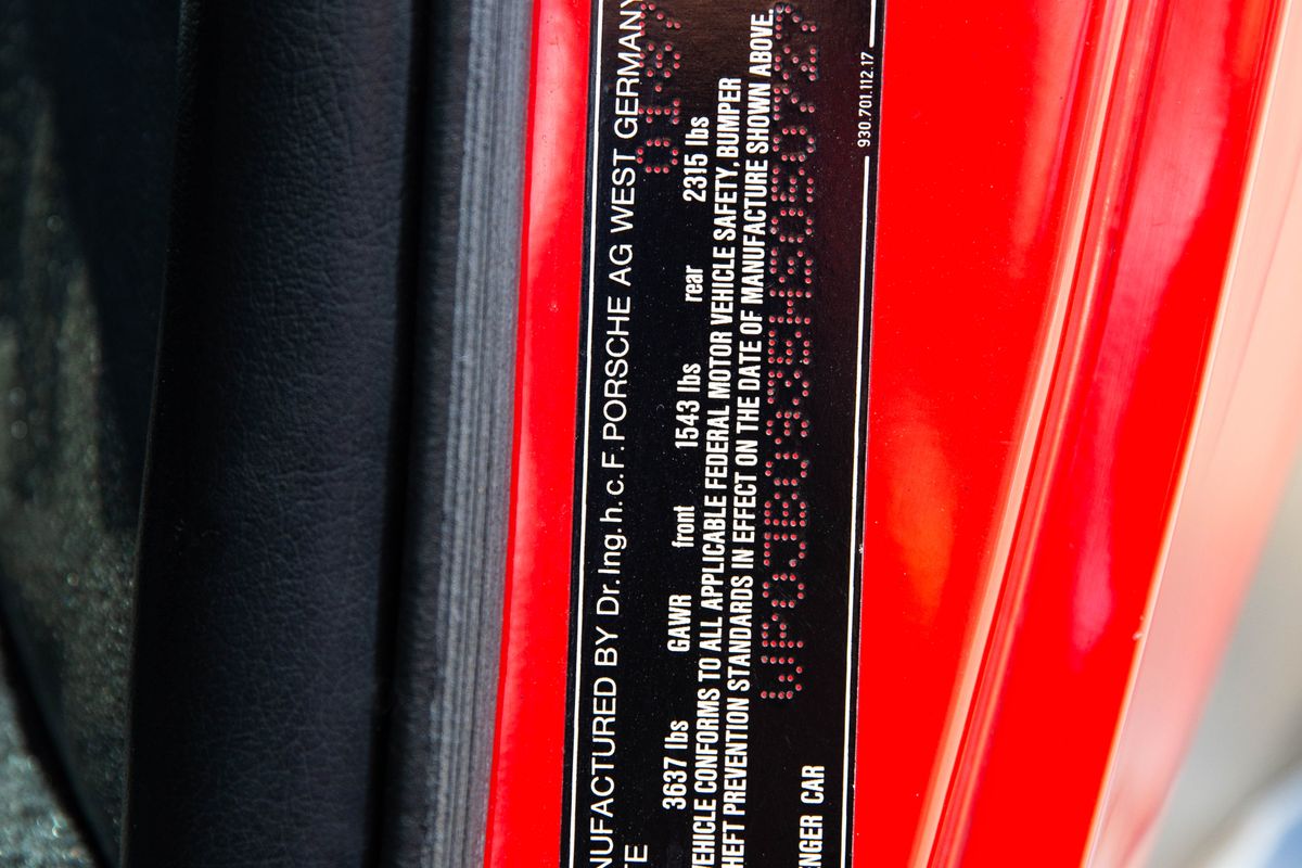 1987 Porsche 911 Turbo